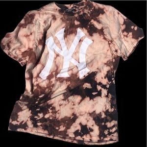Acid Washed women’s Yankee T-shirt- M